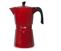 Ibili espresso kavinukas raudonas 6 puodelių