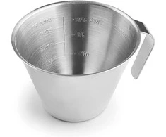 Ibili matuoklė iš nerūdijančio plieno, 100ml