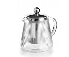 Ibili stiklinis arbatinukas 800ml su plieniniu filtru