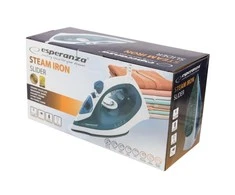 Lygintuvas steam Esperanza Ceramic EHI002 (2200W, mėlynas color)