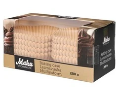 Maku keksiukų formelės popierinės 7cm, 200vnt