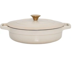Maku ketaus troškintuvas 28cm(3,9l), emaliuotas