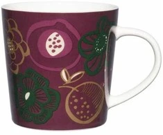 Maku puodelis 450ml iš porceliano, violetinis