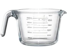 Maku stiklinė matuoklė 1l (11cm)