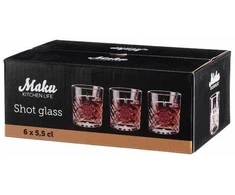 Bikuva.lt Maku stikliukai 6vnt, 55ml