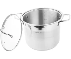 Odelo Puodas 24cm(9l), nerūdijantis plienas,su stikliniu dangčiu Arden