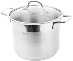 Odelo Puodas 24cm(9l), nerūdijantis plienas,su stikliniu dangčiu Arden