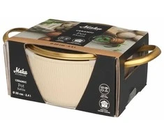 Maku puodas 20cm 2,4l smėlio spalvos