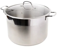 Odelo Puodas 34cm(22l), nerūdijantis plienas, su stikliniu dangčiu Arden