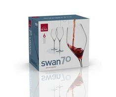 Rona Taurės Swan vyno 700ml , 6vnt.