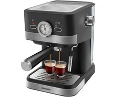 Sencor espresso/kapučino kavos aparatas 1,5l, SES1721BK