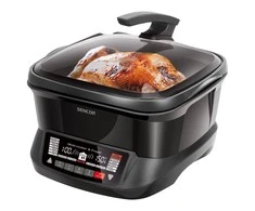 Sencor daugiafunkcinis puodas- gruzdintuvė 4,8l,1800W SFR9300BK