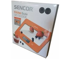 Sencor elektroninės virtuvinės svarstyklės 5kg SKS5033OR
