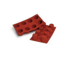 Silikomart silikoninė forma kanelėms 8dalių (d5,5xh5cm)
