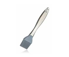 Silikoninis šepetėlis 21cm Alegria,pilkas
