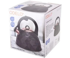 Odelo Virdulys 2,7l, nerūdijantis plienas, juodas, Hadrian
