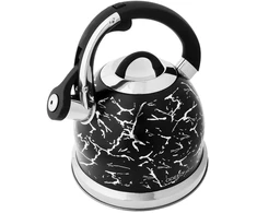 Odelo Virdulys 2,7l, nerūdijantis plienas, juodos/sidabro spalvos, Savio