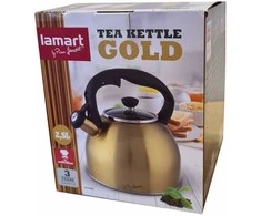 Lamart arbatinukas iš ner.pl.2,5L, aukso spalvos