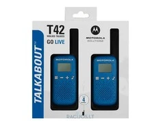 Radijo stotelė - racija MOTOROLA Talkabout T42 Mėlyna 2 vnt.
