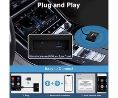 Tavalax Android Auto bevielis adapteris automobiliui