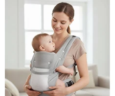 Tavalax daugiafunkcė ergonominė kūdikių nešioklė su kvėpuojančiu tinkleliu ir nuimama galvos atrama