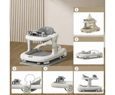 Tavalax Išmanioji vaikštynė kūdikiams su AI ergonomika ir kilimėliu