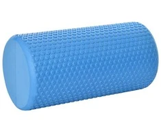 Masažinis jogos volas SANRO Foam roll 30*15cm Mėlynas