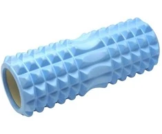 Masažinis jogos volas SANRO KP-233 PVC 14*33cm Žydras