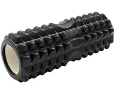 Masažinis jogos volas SANRO KP-233 PVC 14*33cm Juodas