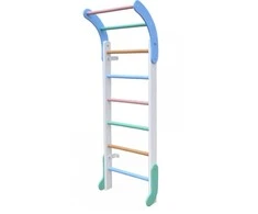 Medinė švediška gimnastikos sienelė SANRO BABY MINI-1, 180x65cm