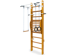 Sanro Medinė švediška gimnastikos sienelė STANDART D-7 230x64cm