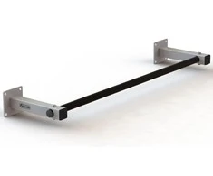 Prie sienos montuojamas skersinis SANRO LM-2 baltas-juodas, iki 150kg