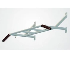 Prie sienos montuojamas skersinis SANRO LT-PRO Baltas, iki 150kg