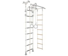 Sanro Sporto kompleksas (gimnastikos sienelė) JUNIOR ATLET-R balta-pilka, 245-290x60cm