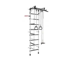 Sanro Sporto kompleksas (gimnastikos sienelė) RAINBOW balta-juoda, 230x52,5cm