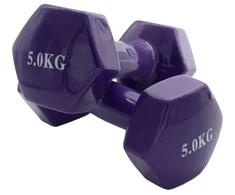 Sanro Viniliniai hanteliai KP-036 2x5kg