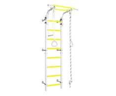 Sporto kompleksas (gimnastikos sienelė) SANRO TOPLINE balta-geltona, 225x49cm