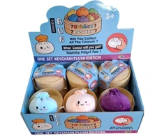 Antistresinis žaislas pakabukas Plush Dumpling 8 cm