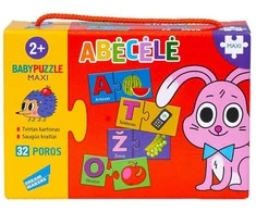 Baby Puzzle dėlionė mažiausiems Abėcėlė