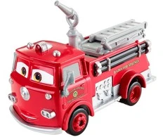 Mattel CARS mašinėlė Action Drivers, raudona, DKV37