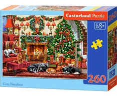 Castorland Dėlionė 260 vnt. - Jaukus židinys