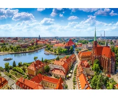 Castorland dėlionė Aerial View Of Wroclaw, Poland 1000 det