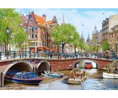 Castorland dėlionė Amsterdam Canals 1000 det