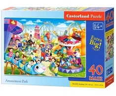 Castorland Dėlionė 40 vnt. - Pramogų parkas