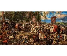 Castorland dėlionė ART kolekcija Kościuszko at Racławice, Jan Matejko 4000 det.