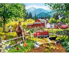 Castorland dėlionė Baltas Dove Farm 260 det