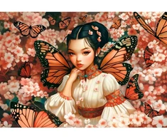 Castorland dėlionė Butterfly Princess 1000 det