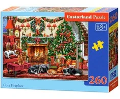 Castorland dėlionė Cozy Fireplace 260 det.