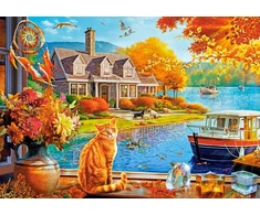 Castorland dėlionė Crisp Fall View 500 det