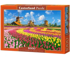 Castorland dėlionė Dutch Windmills Among Tulips 1000 det